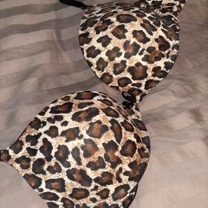 Leopard Print Underwire Bra by La SENZA